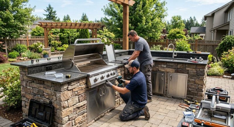 Outdoor Kitchen Remodeling in Alpharetta, GA