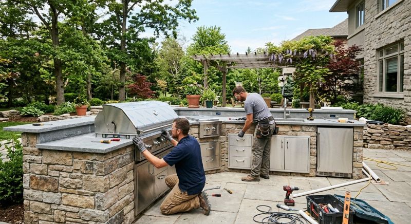 Outdoor Kitchen Remodeling in Alpharetta, GA