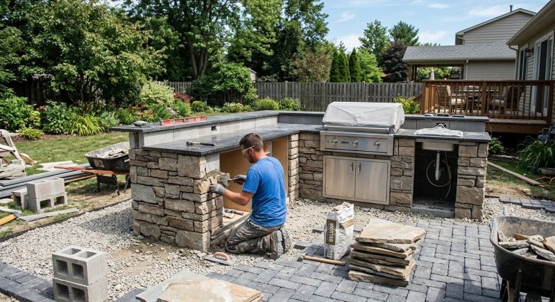 Outdoor Kitchen Remodeling in Pearland, TX